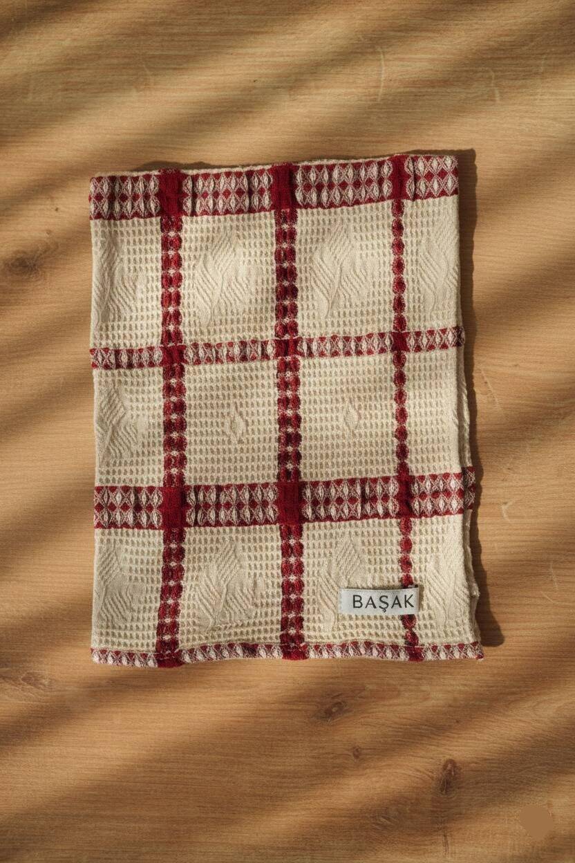 Bordo Çizgili